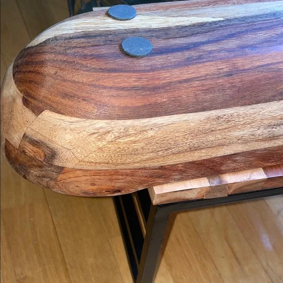 Rustic Wooden Serving Bowl - Picture 13 of 16